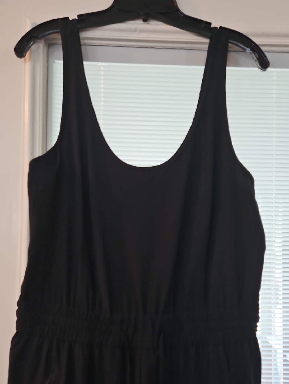 Athleta Black Scoop-Neck Tank - Picture 3 of 5